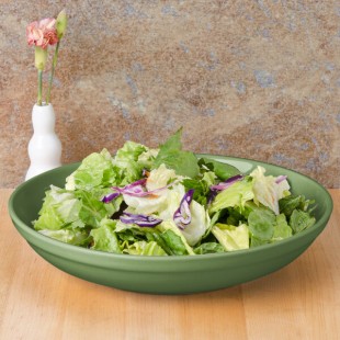 CAC SAL-2GRN Festiware 48 oz. Green Salad / Pasta Bowl - 12/Case CAC SAL-2GRN Festiware 48 oz. Green Salad / Pasta Bowl - 12/Case