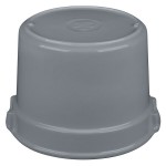 TableCraft CW1310GY 11 Qt. Gray Cast Aluminum Bain Marie Soup Bowl TableCraft CW1310GY 11 Qt. Gray Cast Aluminum Bain Marie Soup Bowl