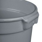 TableCraft CW1310GY 11 Qt. Gray Cast Aluminum Bain Marie Soup Bowl TableCraft CW1310GY 11 Qt. Gray Cast Aluminum Bain Marie Soup Bowl