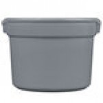 TableCraft CW1310GY 11 Qt. Gray Cast Aluminum Bain Marie Soup Bowl TableCraft CW1310GY 11 Qt. Gray Cast Aluminum Bain Marie Soup Bowl