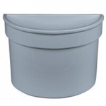 TableCraft CW1310GY 11 Qt. Gray Cast Aluminum Bain Marie Soup Bowl TableCraft CW1310GY 11 Qt. Gray Cast Aluminum Bain Marie Soup Bowl