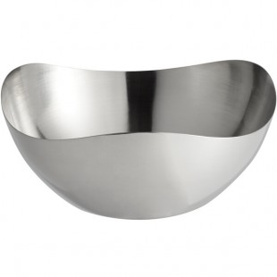 Libbey TTB-5 16 oz. Brushed Metal Tri-Tip Bowl Libbey TTB-5 16 oz. Brushed Metal Tri-Tip Bowl