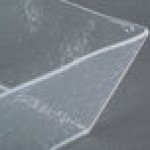 American Metalcraft CRGSQ94 125 oz. Square Clear Rain-Splashed Styrene Bowl American Metalcraft CRGSQ94 125 oz. Square Clear Rain-Splashed Styrene Bowl