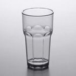 Carlisle 582018 Louis 20 oz. Smoke SAN Plastic Tumbler - 24/Case