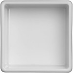 American Metalcraft Unity 10 oz. Square Melamine Graphite Bowl