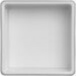 American Metalcraft Unity 10 oz. Square Melamine Graphite Bowl
