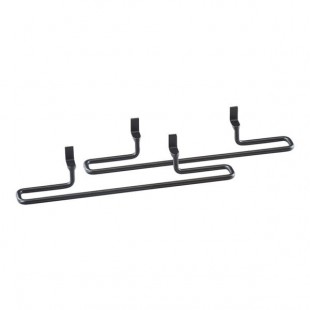 Cal-Mil 3723-13 Black Shelf Bracket - 20 Cal-Mil 3723-13 Black Shelf Bracket - 20