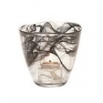 Hollowick 6806BK Wysp Black Glass Votive Hollowick 6806BK Wysp Black Glass Votive