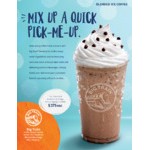 Big Train 3.5 lb. Mocha Blended Ice Coffee Mix - 5/Case