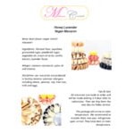 Macaron Centrale Vegan Honey Lavender Macaron - 24/Case