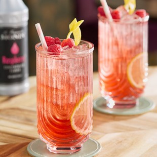 Monin Raspberry Concentrated Flavor 375 mL - 4/Case
