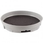 Cambro MDSCDB9480 Camduction Speckled Gray Meal Delivery Base for Complete Heat System - 12/Case