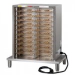 Cambro MDSCDB9480 Camduction Speckled Gray Meal Delivery Base for Complete Heat System - 12/Case