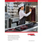Cambro MDSCDB9480 Camduction Speckled Gray Meal Delivery Base for Complete Heat System - 12/Case