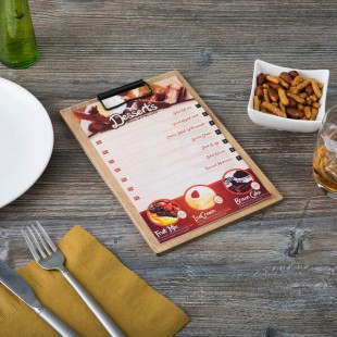 Menu Solutions WDCLIP-A Weathered Walnut 5 1/2