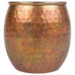 American Metalcraft BARC5 Antique Copper Satin Finish Bar / Coffee Caddy - 8 American Metalcraft BARC5 Antique Copper Satin Finish Bar / Coffee Caddy - 8
