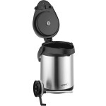 Acopa 2.5 Liter Stainless Steel Lined Decaf Airpot with Metal Lever