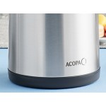 Acopa 2.5 Liter Stainless Steel Lined Decaf Airpot with Metal Lever