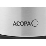 Acopa 2.5 Liter Stainless Steel Lined Decaf Airpot with Metal Lever
