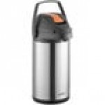 Acopa 2.5 Liter Stainless Steel Lined Decaf Airpot with Metal Lever