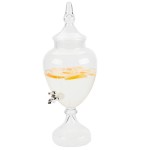 Fifth Avenue Crystal Winston 1 Gallon Glass Beverage Dispenser by Jay Companies Fifth Avenue Crystal Winston 1 Gallon Glass Beverage Dispenser by Jay Companies