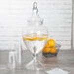 Fifth Avenue Crystal Winston 1 Gallon Glass Beverage Dispenser by Jay Companies Fifth Avenue Crystal Winston 1 Gallon Glass Beverage Dispenser by Jay Companies