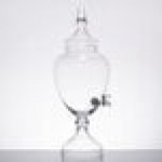 Fifth Avenue Crystal Winston 1 Gallon Glass Beverage Dispenser by Jay Companies Fifth Avenue Crystal Winston 1 Gallon Glass Beverage Dispenser by Jay Companies
