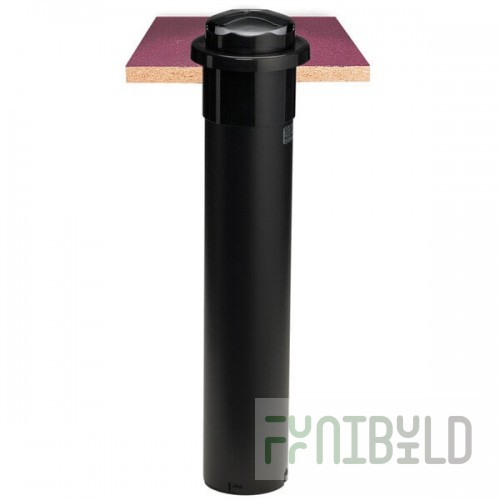 San Jamar L2400C EZ-Fit® In-Counter 24 - 46 oz. Lid Dispenser