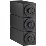 Choice Black 2-Section Countertop Cup and Lid Organizer Choice Black 2-Section Countertop Cup and Lid Organizer