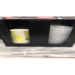 Choice Black 2-Section Countertop Cup and Lid Organizer Choice Black 2-Section Countertop Cup and Lid Organizer