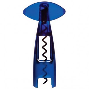 Franmara 7317-06 Magellan Continuous-Pull Translucent Blue Corkscrew