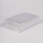 Rubbermaid® FG330700CLR Clear Polycarbonate Food Storage Box - 18