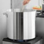 Choice 100 Qt. Standard Weight Aluminum Stock Pot