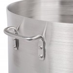 Choice 100 Qt. Standard Weight Aluminum Stock Pot