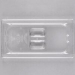 Vollrath 8034410 Super Pan® 1/3 Size Clear Polycarbonate Food Pan - 4 Vollrath 8034410 Super Pan® 1/3 Size Clear Polycarbonate Food Pan - 4