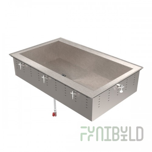 Vollrath 36450 Two Pan Ice-Cooled Cold Food Well