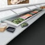 Hatco CWBP-S2SLANT Two Pan Slanted Slim Drop-In Refrigerated Cold Food Well - 120V Hatco CWBP-S2SLANT Two Pan Slanted Slim Drop-In Refrigerated Cold Food Well - 120V