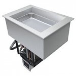 Hatco CWBP-S2SLANT Two Pan Slanted Slim Drop-In Refrigerated Cold Food Well - 120V Hatco CWBP-S2SLANT Two Pan Slanted Slim Drop-In Refrigerated Cold Food Well - 120V