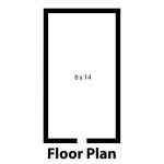 Norlake KLB74814-C Kold Locker 8' x 14' x 7' 4