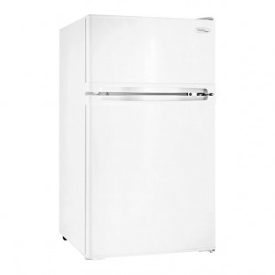 Danby DCR031B1WDD Designer 3.1 Cu. Ft. White Solid Two Door Reach-In Refrigerator / Freezer Danby DCR031B1WDD Designer 3.1 Cu. Ft. White Solid Two Door Reach-In Refrigerator / Freezer