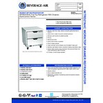 Beverage-Air WTRD27AHC-2-FLT 27