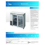 True TBB24-60-2G-Z1-SFT-S-1 60 1/8 True TBB24-60-2G-Z1-SFT-S-1 60 1/8