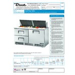 True TFP-64-24M-D-2-HC 64 1/8