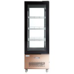 Avantco GD4C-15-HC Copper 4-Sided Glass Refrigerated Display Case