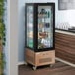 Avantco GD4C-15-HC Copper 4-Sided Glass Refrigerated Display Case