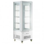 Avantco GD4C-15-HC Copper 4-Sided Glass Refrigerated Display Case