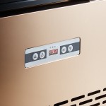 Avantco GD4C-15-HC Copper 4-Sided Glass Refrigerated Display Case