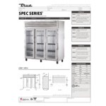True STA3R-3G Spec Series 77 3/4