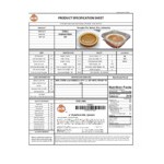 My Pie Mini Pumpkin Pie 7 oz. - 32/Case