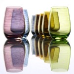 Stolzle Twister from Global Tableware Collective 16.5 oz. Smoky Blue Stemless Wine Glass / Tumbler - 24/Case Stolzle Twister from Global Tableware Collective 16.5 oz. Smoky Blue Stemless Wine Glass / Tumbler - 24/Case